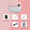 a88adfc3ca2cd063 Children Digital for Kids Thermal Print Instant Photo Printing Camera Video Toys+32G Memory Card
