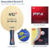 Yinhe Table Tennis Blade N10s N-10 Offensive 5 Wood Ping Pong Racket Blade