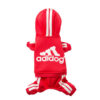 a8a8485f6d41e0a2 Adidog Jumpsuit Warm Puppy Pet Clothes Hoodies Sweatshirt Yorkie French Bulldog Clothing For Dog Coat Jacket