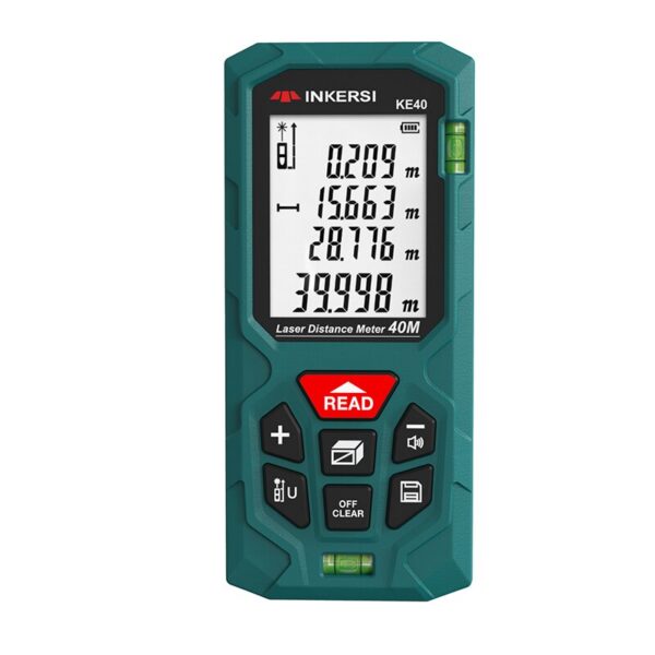 a8b014f4b6e8a308 INKERSI Rangefinder Digital Tape Measure 40M/70M/120m High Precision Laser Distance Meter Roulette Range Finder No Battery