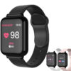 B57 Smart Watch Waterproof Fiess Tracker Sport for IOS Android Phone Smartwatch Heart Rate Monitor Blood Pressure Functions #002