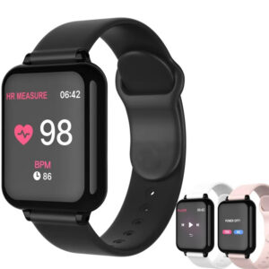a8b0775d2fab91de B57 Smart Watch Waterproof Fiess Tracker Sport for IOS Android Phone Smartwatch Heart Rate Monitor Blood Pressure Functions #002