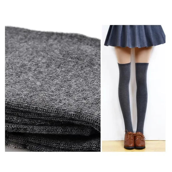 a8c753689779a62c Socks & Hosiery Women's Stockings Sexy Knee High Nylon Lady Girls Thigh Tights Pantyhose Lace Fishnet Spring Autumn Winter