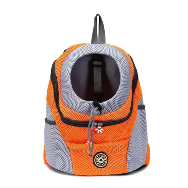 a8cf694b83704a53 New Double Shoulder Portable Travel Outdoor Carrier Pet Dog Front Bag Mesh Backpack