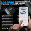 a8d42db8a4077425 XTOOL Advancer AD20Pro OBD2 Bluetooth Scanner Full System Car Diagnostic Tool obd2 Scanner Oil Reset & Battery Test Code Reader