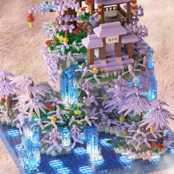 2436PCS Tree House Set Treehouse with Mini Building Block LED Creative Forest Birthday Gift for Adults