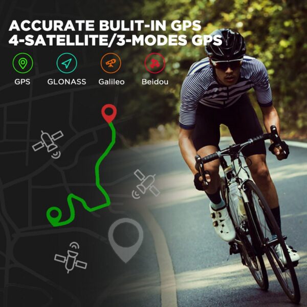 a8ed7bd6f50f6d5c Zeblaze Stratos 2 GPS Smart Watch AMOLED Display 24h Health Monitor 5 ATM Long Battery Life Smartwatch for Men