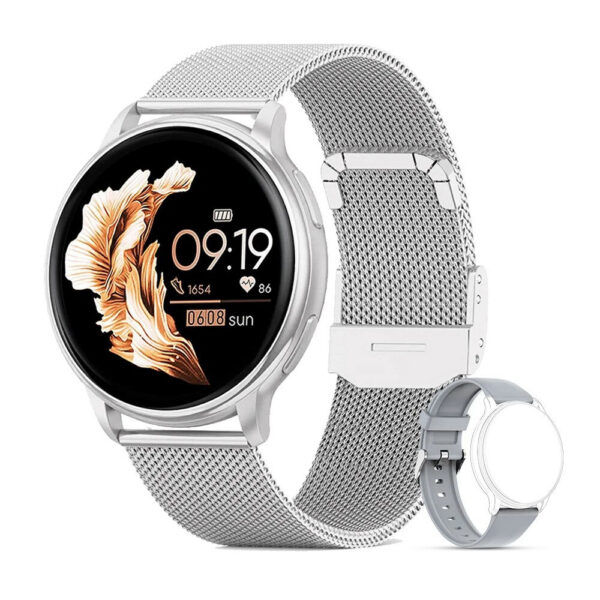a9169a78630cdb21 Bluetooth Call Smart Watch Women Custom Dial Steel Watches Men Sports Fiess Tracker Heart Rate Smartwatch For Android IOS G35