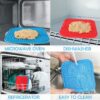 Dog Slow Feeders Helps Reduce Boredom & Anxiety丨Feeder Mat for Yogurt or Peanut Butter丨Dog Puzzle Toy Alternative to a Slow Feeder Dog Bowl丨Interactive Dog Toy Help for Nail Trimming丨Bathing