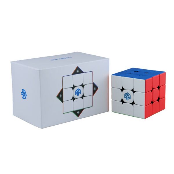 a93de17b8752b7f7 3x3x3 Magnetic Magic Speed Cube Stickerless Gan 356M Professional Fidget Toys GAN 356 M Lite Cubo Magico Puzzle