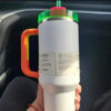 a96d50984fa0da41 THE QUENCHER H2.0 40OZ Mugs Black Chroma Tumblers Insulated CLEAN SLATE Car Cups Stainless Steel Coffee Termos Tumbler Winter Pink Target Red Cosmo Neon White US STOCK
