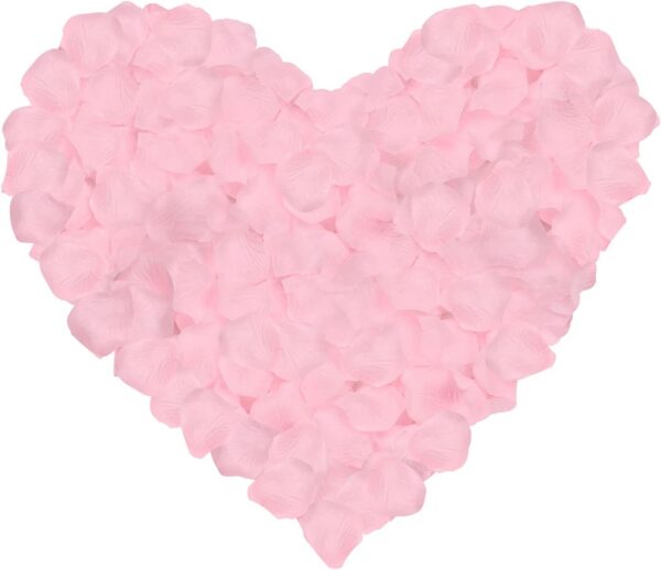1000 Pcs Artificial Silk Rose Petals Decoration Wedding Party Turquoise Blue