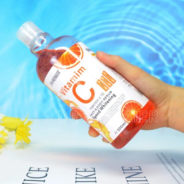 a98de5998dfc88e4 500ml Hyaluronic Acid, Nicotinamide Vitamin C AHA Face Serum Spots Eraser Corrector Whitening Moisturizing Lightening Body Serum