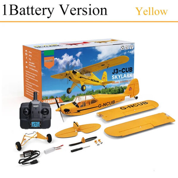 a9d6d2a8dadd2c0a Hot Sale RC Plane RTF 2.4G Brushless Motor 3D/6G Remote Control Airplane Wltoys A160 Upgraded J3-CUB Ready To Fly