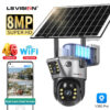 a9f328a6adb650bf LS VISION 4K 8MP Dual Screen Solar Camera Outdoor Wireless 4G/WiFi PTZ Dual Lens Security Protection Auto Tracking CCTV Cameras