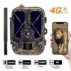 aa14bf0732ef6f30 4K Live Stream Trail Camera 4G 30MP APP Clould Service Hunting Cameras 10000Mah Li-Battery Night Vision Photo Traps HC940PROLI