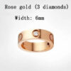 aa377724ee6088be Designer Rings Women Love Gold for Men Diamond Moissanite Sterling Ring Sier Jewelry Screw Couple G34a#