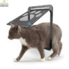 aa3b447b84e6ac66 Pet Door New Safe Lockable Magnetic Screen Outdoor Dog Cat Window Gate House Enter Freely Fashion Pretty Garden Easy Install
