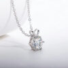 aa506804265f6d9a AnuJewel 1ct 3ct 5ct D Color Moissanite Diamond Top Quality 18K Gold Plated Pendant Necklace Fine Jewelry Gifts Wholesale