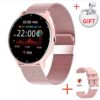 LIGE 2024 New Real-time Activity Tracker Heart Rate Monitor Sports Women Smart Watch Men Clock For Android IOS