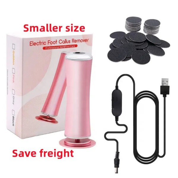 USB electric dead automatic grinder polish foot skin exfoliating pedicure hine