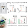 Wireless Wifi Video Doorbell System, 1080P Doorphone Door Camera, 7 Inch Touch Screen, Video Intercom 32GB SD card for Home