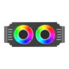 Computer RAM Memory Module Cooler PC Dual 120mm Fan ARGB Sync PWM Fans Aluminium RGB Coog Radiator for DDR4 DDR5