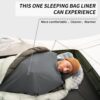 aa9dd9d5331bda51 Naturehike Leichter Schlafsack Liner, Hautfreundlicher, Tragbarer Schlafsack, Waschbar in der Maschine, Reiselaken für Camping, Herbergen, Picknick, Wandern