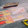 aaa16060fd1e126f Piececool 3d Metal Puzzles Gifts for Adults Titanic Ship Model 226pcs Cruise Jigsaw Toys Building Kits Home Decoration