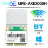 WiFi 6E AX210HMW Mini PCI-E Wifi Network Bluetooth 5.3 AX210 Card 802.11AX Wireless Wi-Fi Adapter For Desktop Laptop