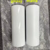 20oz Sublimation Straight Tumblers blank glossy matte glitter white sier Skinny tumbler with lid straw rubber bottom Stainless steel vacuum insulated coffee cup