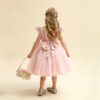 Toddler Red Christmas Princess Dress 12M Baby Girl One Year Birthday Party Tutu Gown Newborn Babe Bow Beading Xmas Costume