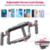 aad9b890d5d67b00 Ulanzi Lino Smartphone Cage for iPhone 16 15 14 13 12 X XR XS Max Mini/Pro/Pro Max Smartphone Handle Grip Phone Vlog Video