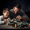 aae447ffc7935951 2024 Black V12 RC Tech Racer 1:14DIY Roadster building block assembly Block car toy birthday gift (1280 granule)