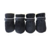 4pcs Winter Dog Anti-slip Snow Small Dogs Thick Cat Puppy Shoes Socks Pet Boots for Chihuahua Yorkshire