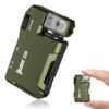WUBEN G5 Rechargeable EDC Flashlight, 400 Lumens Dual Light Sources Mini Flashlight with RGB Light, Portable Pocket Flashlights