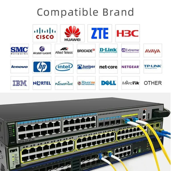 2.5G Sfp + Naar RJ45 Koper Module 2.5Gb Sfp RJ45 Module  100M Voor Cisco Mikrotik Tp-Link D-Link
