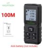 ab25fa3db3bd0783 HAUPTSON 70/100M Distance Meter Rangefinder Laser Tape Range Finder Building
