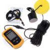 ab27a1a327e895de Alarm 100M Portable Sonar Fish Finders 45 degrees Sonar Coverage Echo Sounder Alarm Transducer Lake Sea Fishing