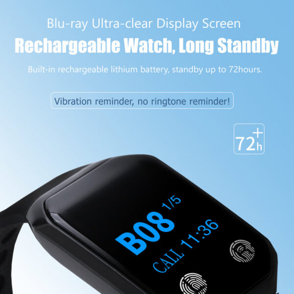 ab40365e5e523ca0 BYHUBYENG Watch Receiver Wireless Calg System Waterproof Rechargeable Waiter Call Restaurant Pager Hookah Cafe Cic