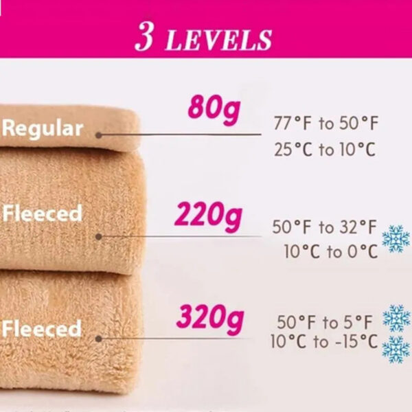 Winter Thick Black Stockings Women Flawless Legs Fake Translucent Warm Fleece Pantyhose Sports Dance Warmers Socks