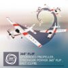 【C0】WLtoys 2.4G F949 LCD Version RC Airplane Cessna 182 3D6G 3Ch Fixed Wing Plane Outdoor Drone RTF With Gyroscope And Night