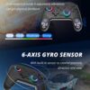 DATA FROG Wireless Controller For Nintendo Switch OLED/Lite Console Pro Gamepad with 1000Mah Battery Programmable Turbo Function