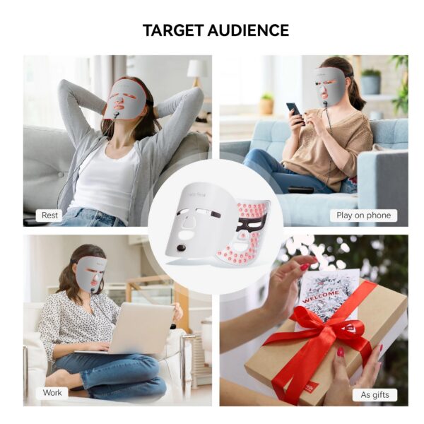 ab703c7844769584 Hello Face Wireless Near-Infrared Light and Red Light Therapy Facial Mask For Powerful Anti-ageing Professional Ultra-light Mask
