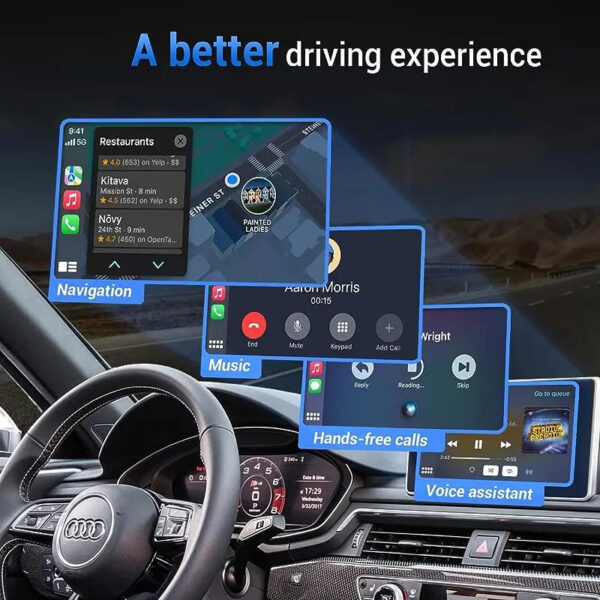 ab80e061e1342ef8 OTTOCAST Wireless CarPlay U2AIR Pro Adapter for iPhone Car Play Dongle For Audi VW Benz Kia Honda Toyota Ford Auto Connect