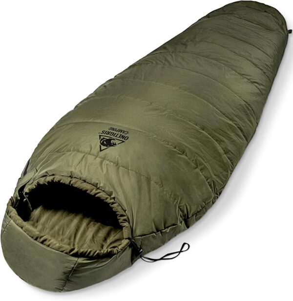 ab82a3c4cf095515 OneTigris Bushcrafter’s Sleeping Bags, Mummy Sleeping Bag for Camping Hiking Backpacking, Survival Gear