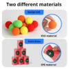 aba87eb0d4233169 Montessori Throw Sport Sgshot Target Sticky Ball Dartboard Basketball Board Games Educational Children's Outdoor Game Toy