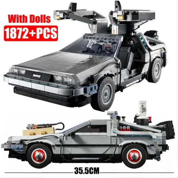 abb21b12a498bd1e NEW Back to the Future Time hine Compatible 10300 Building Blocks Technical Car Bricks Construct Toys For Children Gifts