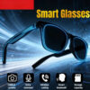 Smart Glasses Remote Control Touch Photo Camera Recording Translator Voice Assistant Adults Wireless Bluetooth Glasses