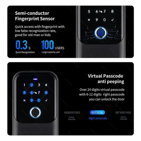 abc74b8d1893cff6 TTlock Smartkey Lock Box Home Key Wireless Smartlock Box Electronic Key Box App Digital Code Bluetooth Key Safe Padlock for Host